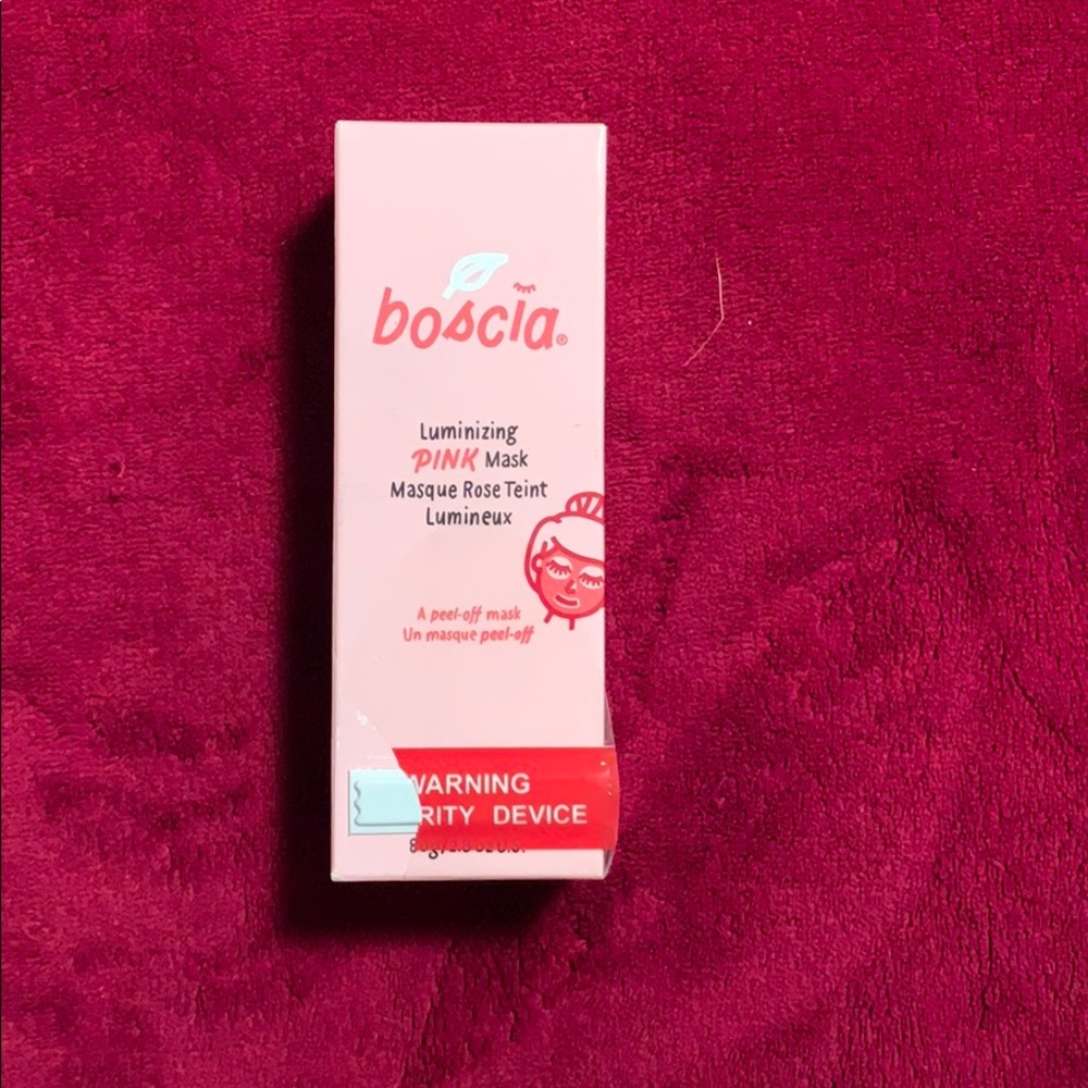 Boscia Luminizing pink mask